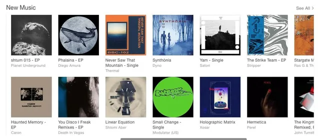 ‘Front page’ feature on iTunes