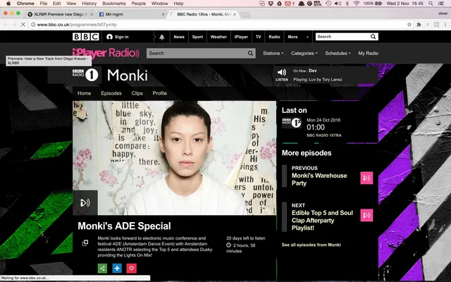 New Jack City on Monki’s R1 show