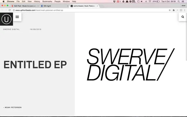 Upfront Beats check out Swerve 012