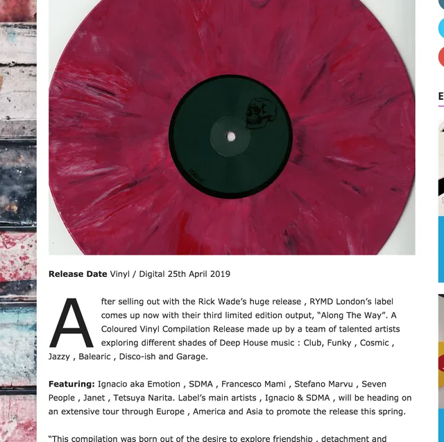 LSD Magazine Review RYMD Records