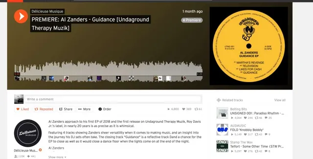 Delicieuse Musique premiering Al Zanders