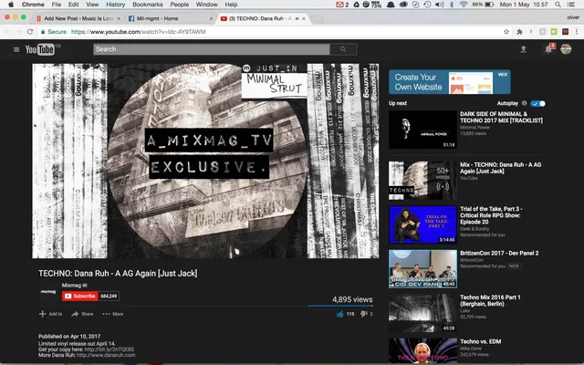 Mixmag premiere Dana Ruh on Just Jack