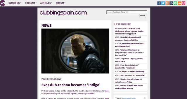 Clubbingspain.com release news
