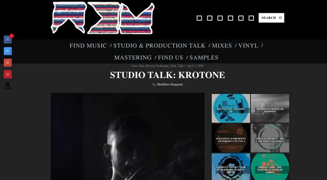 No Dough Music – studio chat