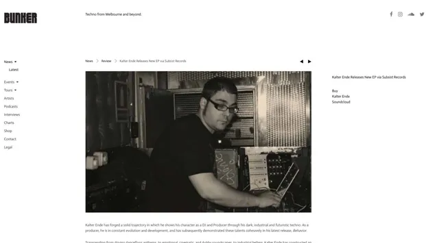 Bunker&nbsp;review&nbsp;Subsist records