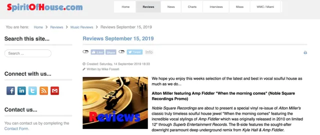 Spirit of house review&nbsp;Alton Miller /&nbsp;Kyle Hall