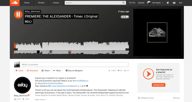 8day&nbsp;premiere&nbsp;The Alexsander&nbsp;