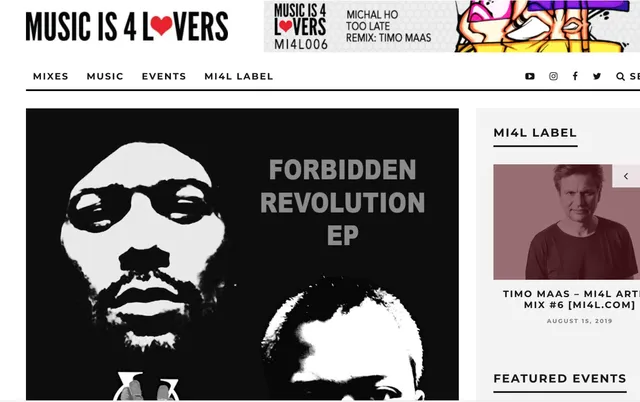 Music is 4 Lovers&nbsp;premeire&nbsp;