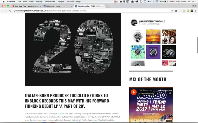 Knights of the turntable review Tuccillo