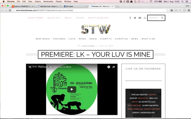 Stamp the Wax premiere Lk’s new track on Roots for bloom