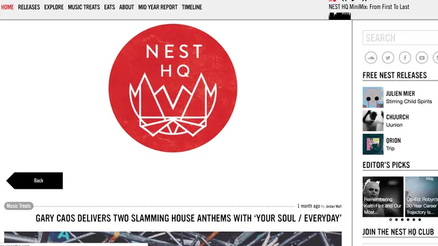 NEST HQ&nbsp;check out&nbsp;Gary Caos