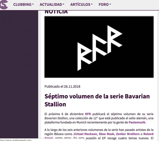 Clubbingspain.com release news