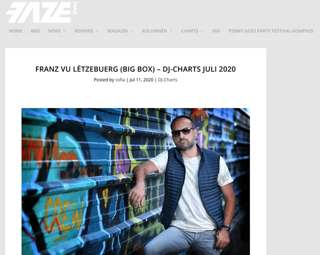 Faze Mag Chart