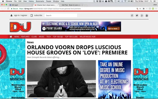 DJ Mag premiere Orlando Voorn’s LOVE