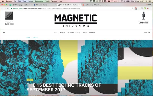 Magnetic Mag chart Specialivery