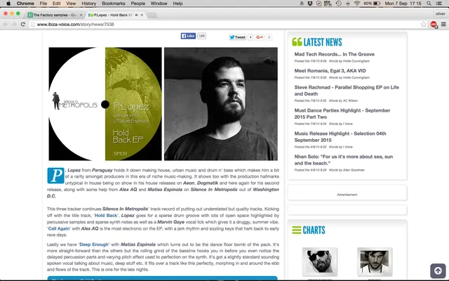 Ibiza Voice review the P.Lopez smasher on SIM