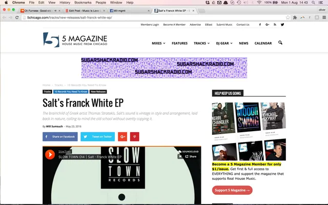 5 Magazine review Slow Town  Records
