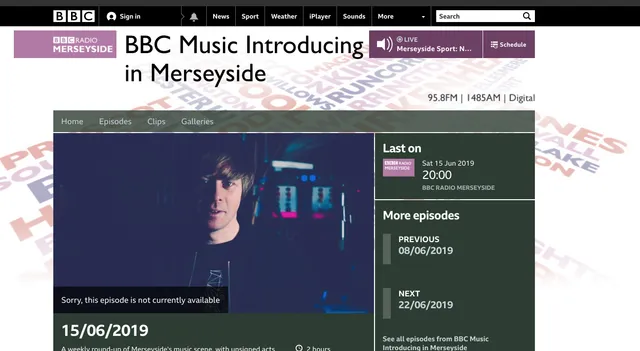 &nbsp;BBC Music Introducing