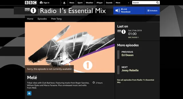 BBC Radio 1 Essential Mix
