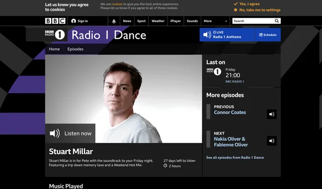 Pete Tong BBC Radio 1 play