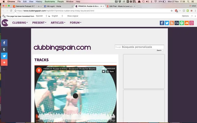 Clubbingspain premiere RFB