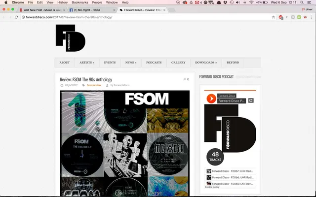 Forward Disco review FSOM