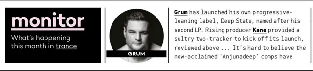 Mixmag share the news about Deep State label.