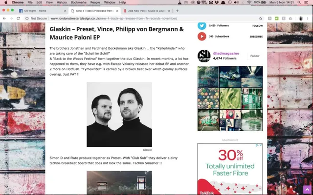 LSDmagazine write up RFR-Records