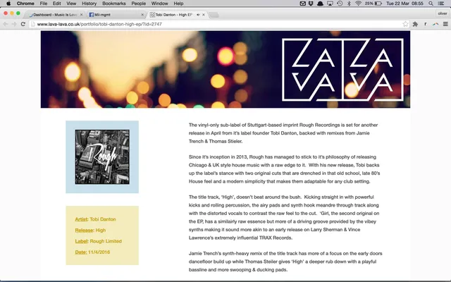 Lava Lava feature Rough Recordings