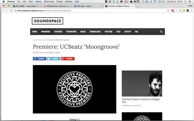 Soundspace premiere UC Beatz
