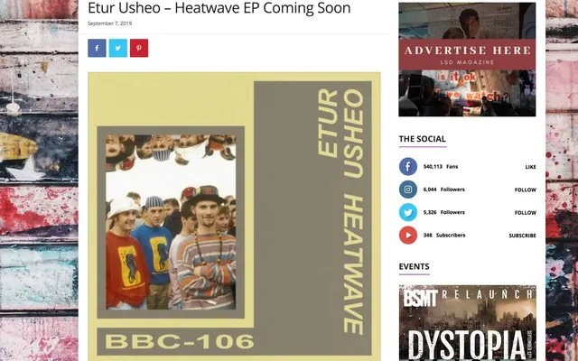 LSDmagazine review Etur Usheo