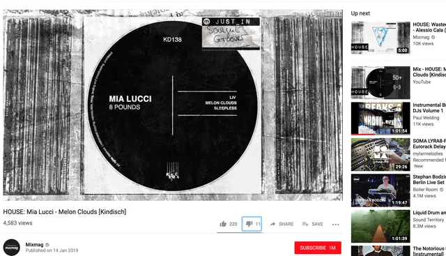 Mixmag premiere Mia Lucci