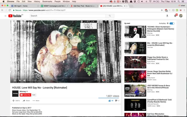 Mixmag TV premiere Love will say no