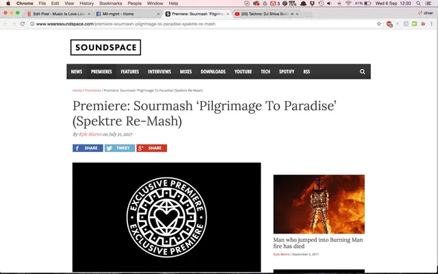 Soundspace premiere Spektre