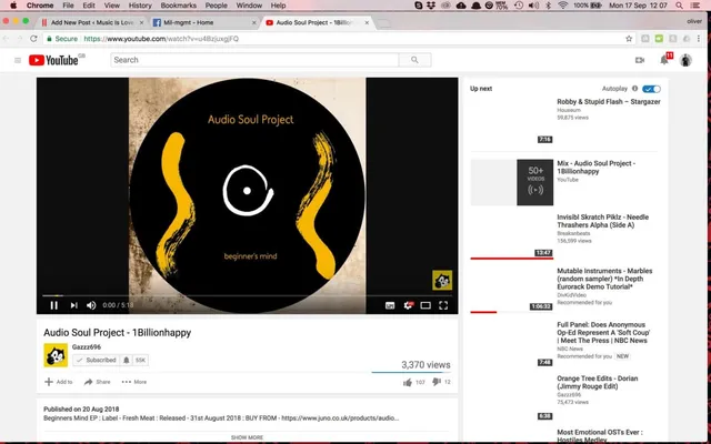 Gazz696 &nbsp;premiere Audio Soul Project&nbsp;EP