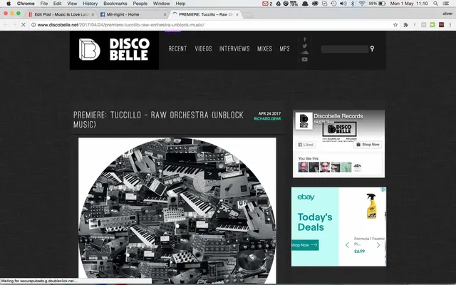 Discobelle premiere ‘Raw Orchestra’