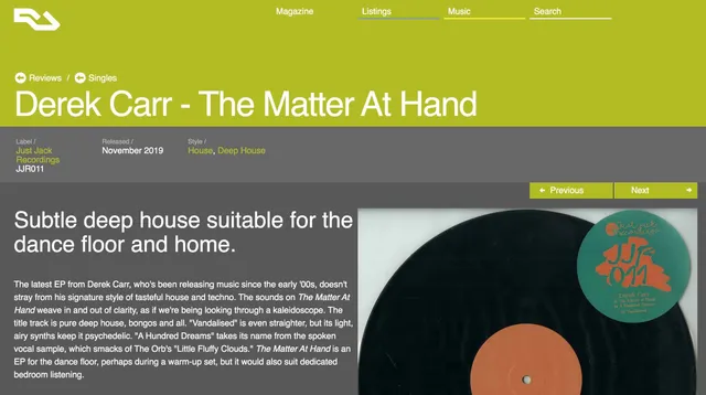 Resident Advisor&nbsp;review