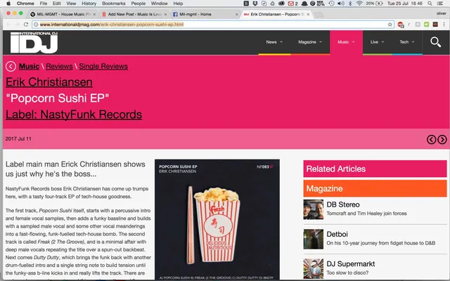 IDJ Mag review NastyFunk