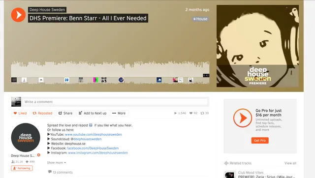 Deep House Sweden premiere