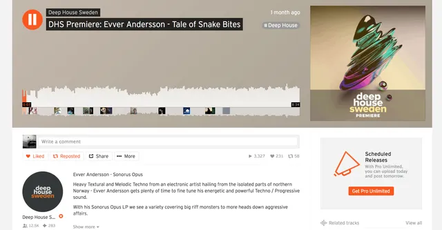 Deep House Sweden&nbsp;premiere&nbsp;Evver Andersson