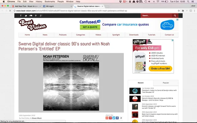 Beat Vision review Swerve Digtal