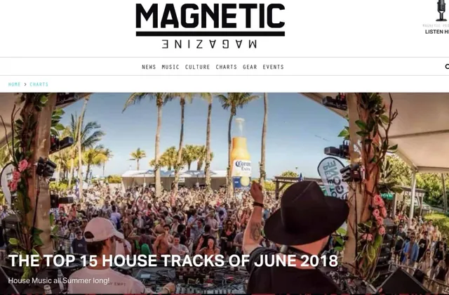 Magnetic Magazine top 15 house tracks of June