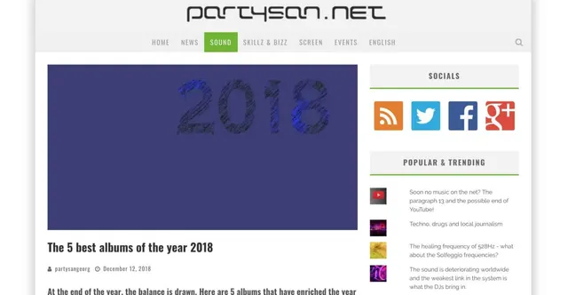 PARTYSAN review Christopher Kah Album