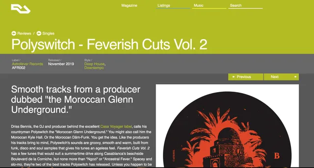 Resident Advisor&nbsp;review