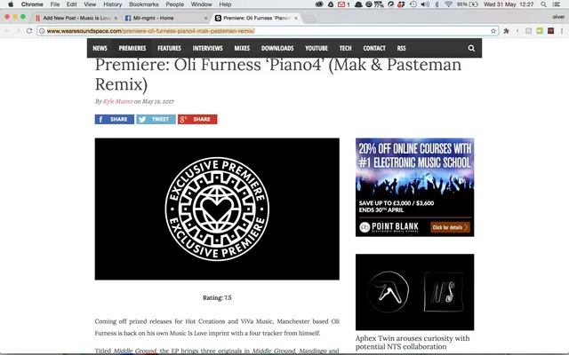 Soundspace premiere Mak & Pasteman