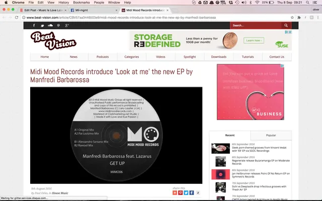 Beat Vision review Midi Mood Records