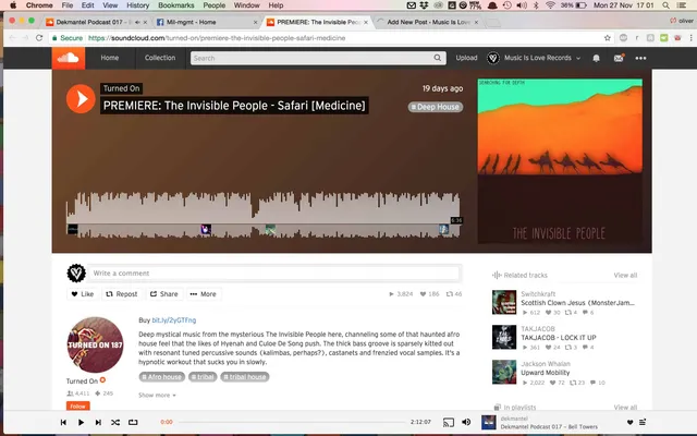 Ben Gomori premieres Safari