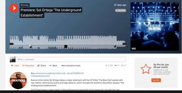 Mixmag premiere Sol Ortega “The underground”
