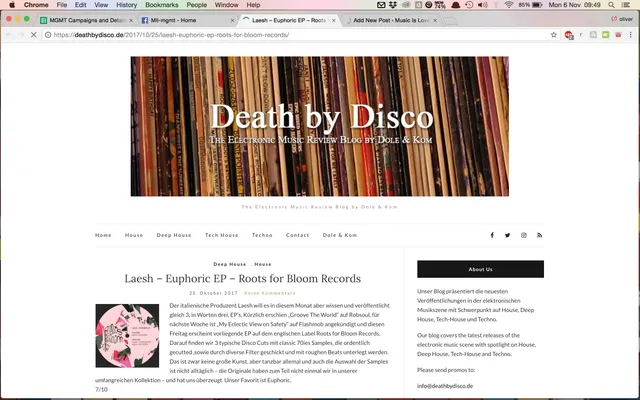 Death by Disco review Laesh