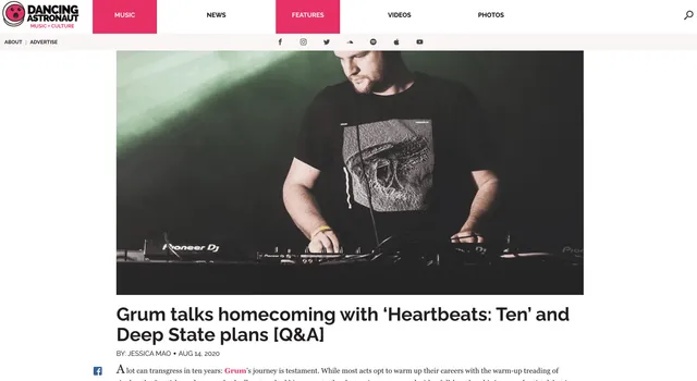 Dancing Astronaut interview